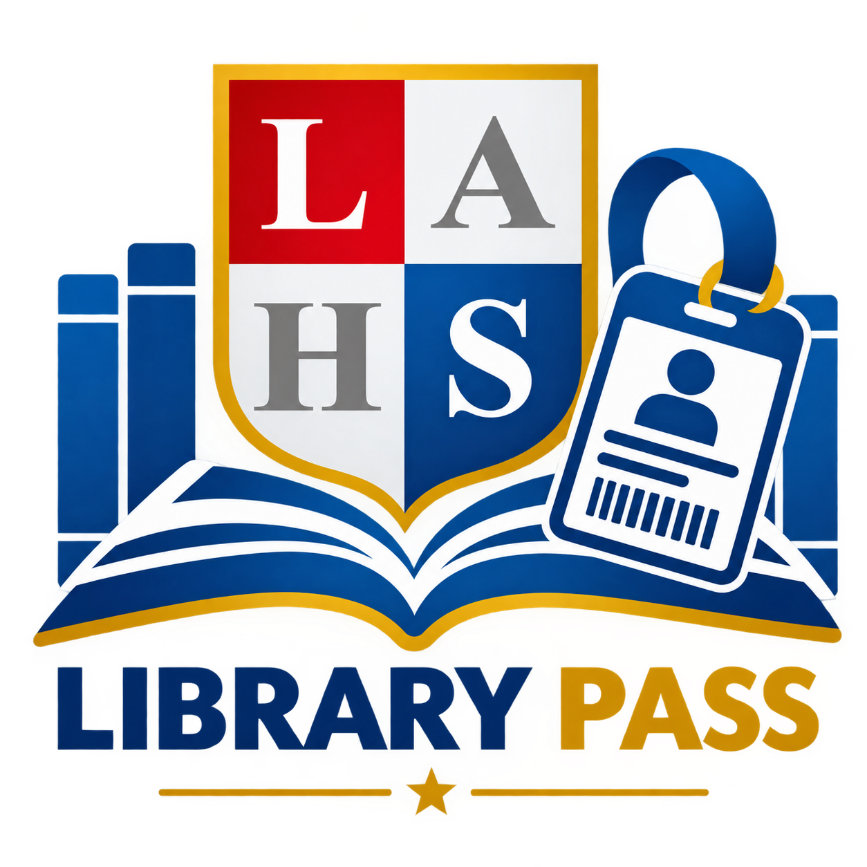 Library Pass Management System logo